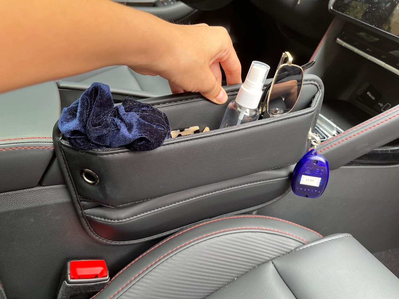 🔥HOT SALE 50%OFF 💖 Car leather cup holder gap bag🔥